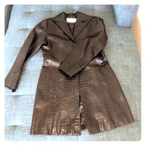Margaret Godfrey Genuine Leather Jacket